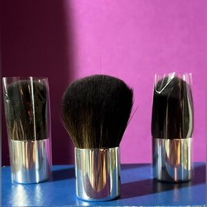 Silver and Black kabuki brush Unbranded (brand new)☘️☘️ $6 each ☘️☘️